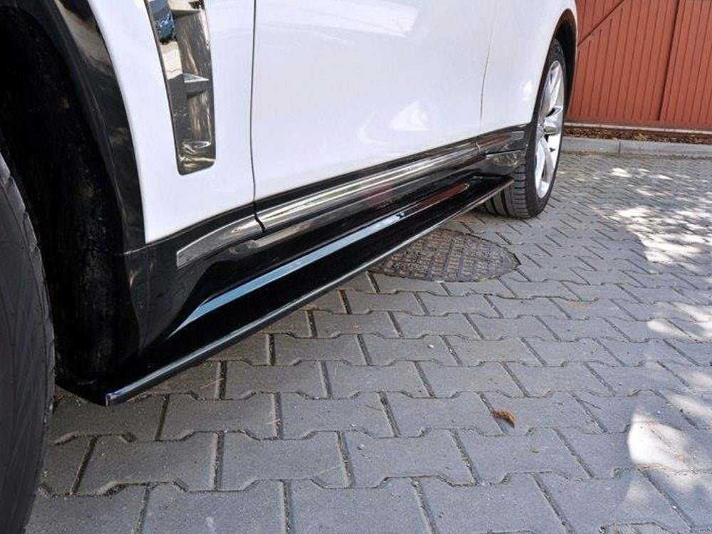 Side Skirts Diffusers Infiniti QX70 - Wayside Performance 