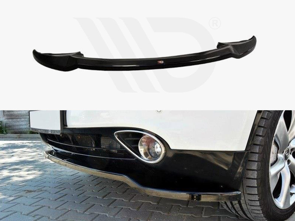 Front Splitter V.1 Infiniti QX70 - Wayside Performance 