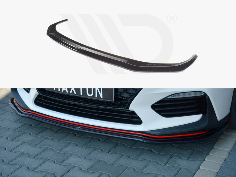 Front Splitter V.2 Hyundai I30 N MK3 Hatchback / Fastback (2017-) - Wayside Performance 