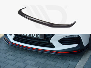 Front Splitter V.2 Hyundai I30 N MK3 Hatchback / Fastback (2017-) - Wayside Performance 
