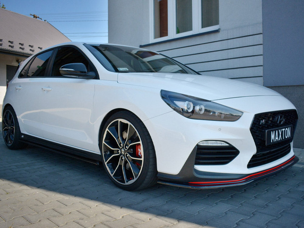 Front Splitter V.2 Hyundai I30 N MK3 Hatchback / Fastback (2017-) - Wayside Performance 