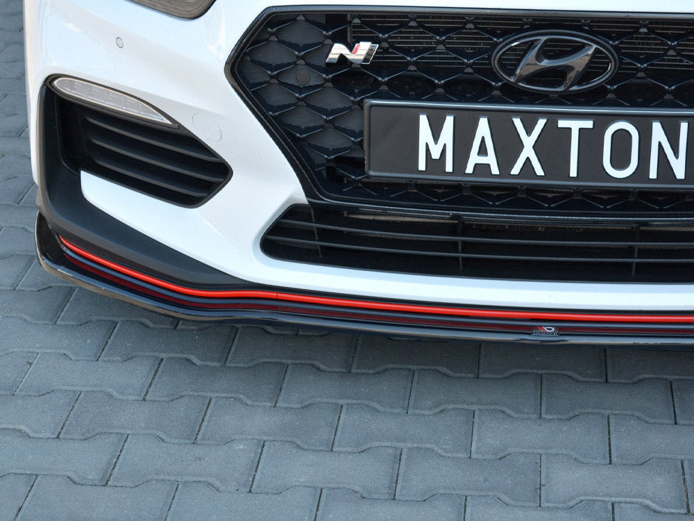 Front Splitter V.2 Hyundai I30 N MK3 Hatchback / Fastback (2017-) - Wayside Performance 