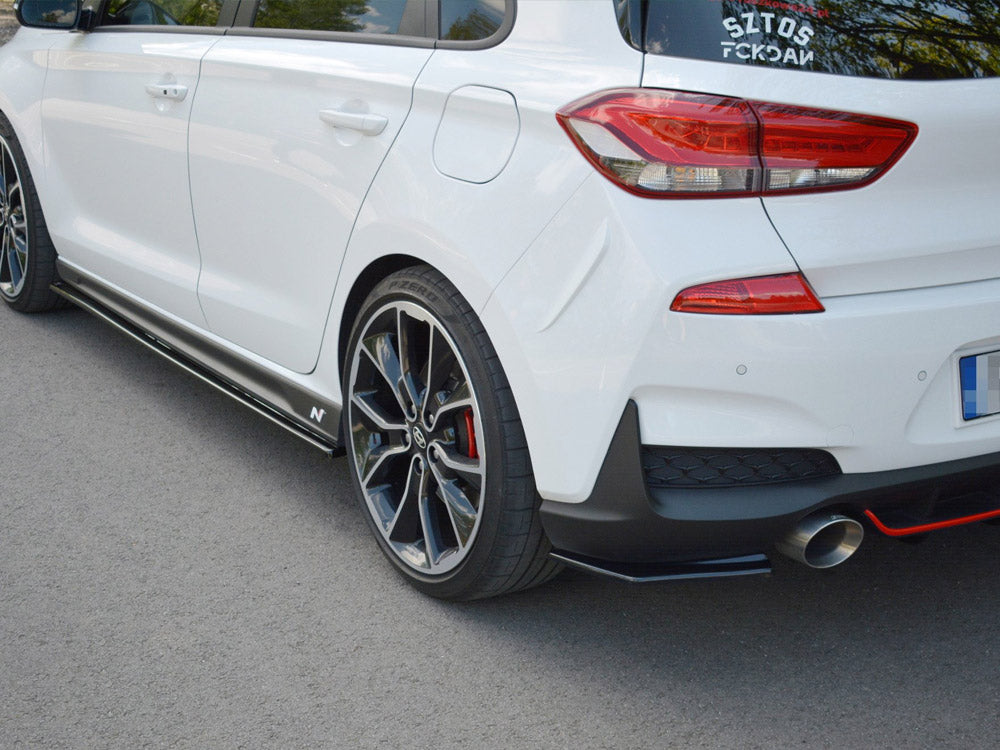 Rear Side Splitters Hyundai I30 Mk3 N (2017-2020) - Wayside Performance 