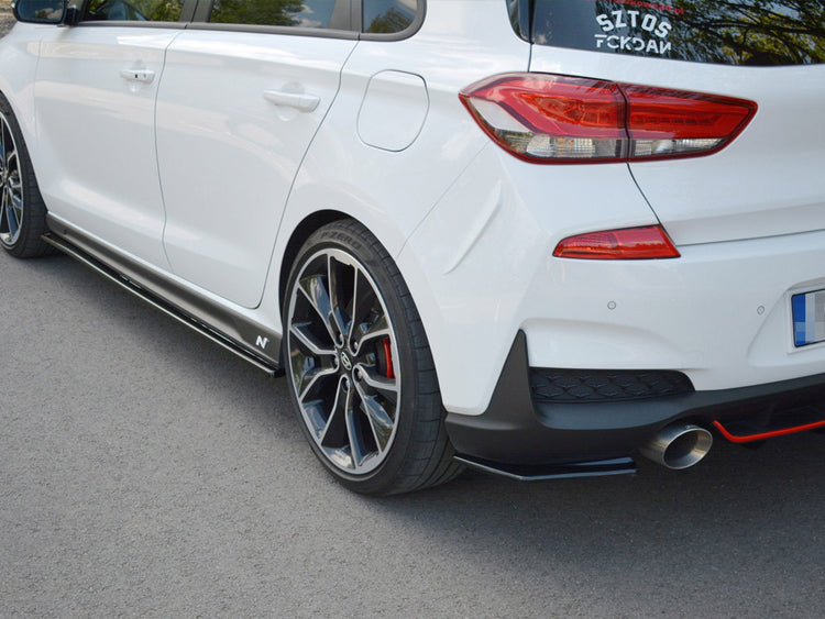 Rear Side Splitters Hyundai I30 Mk3 N (2017-2020) - Wayside Performance 