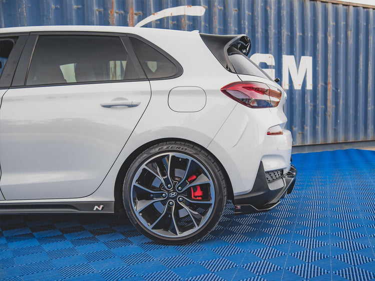 Rear Side Splitters V4 Hyundai I30 N MK3 Hatchback (2017-2020) - Wayside Performance 