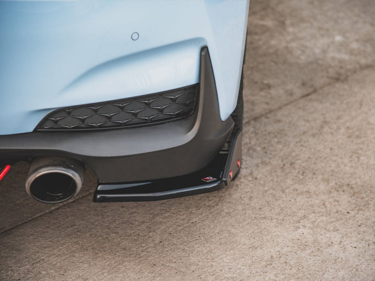 Rear Side Splitters V.6 + Flaps Hyundai I30 N Mk3 Hatchback - Wayside Performance 