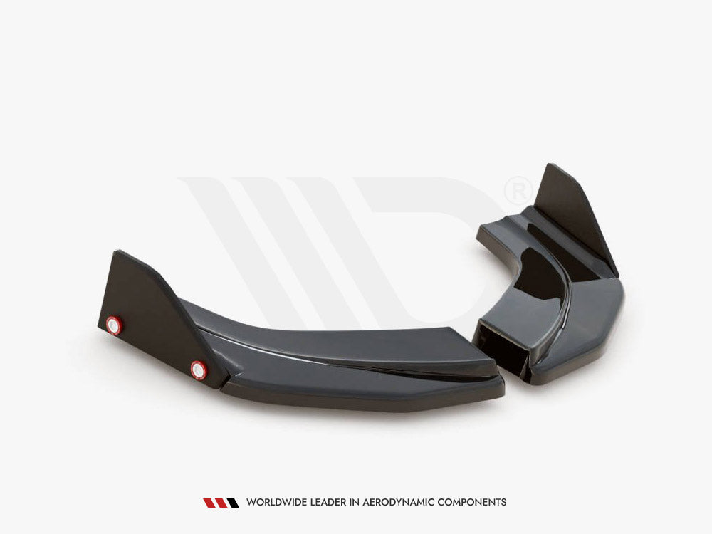 Rear Side Splitters V.6 + Flaps Hyundai I30 N Mk3 Hatchback - Wayside Performance 