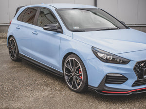 Side Skirts Diffusers V.4 Hyundai I30 N MK3 / MK3 FL Hatchback/ Fastback (2017-) - Wayside Performance 