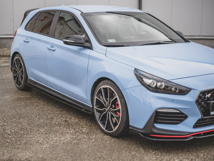 Side Skirts Diffusers V.4 Hyundai I30 N MK3 / MK3 FL Hatchback/ Fastback (2017-) - Wayside Performance 