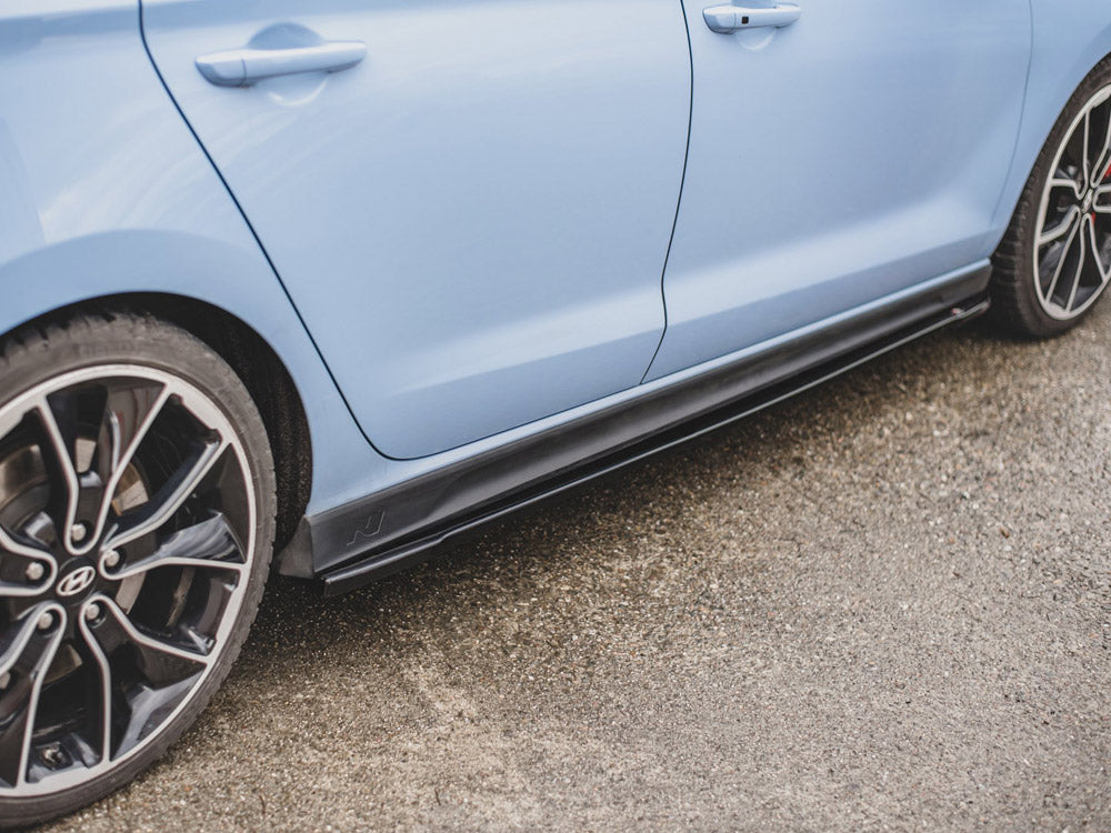 Side Skirts Diffusers V.4 Hyundai I30 N MK3 / MK3 FL Hatchback/ Fastback (2017-) - Wayside Performance 