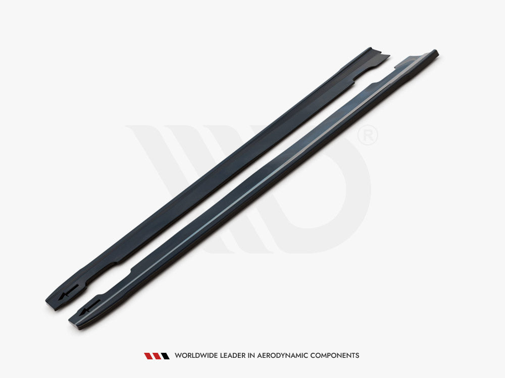 Side Skirts Diffusers V.4 Hyundai I30 N MK3 / MK3 FL Hatchback/ Fastback (2017-) - Wayside Performance 