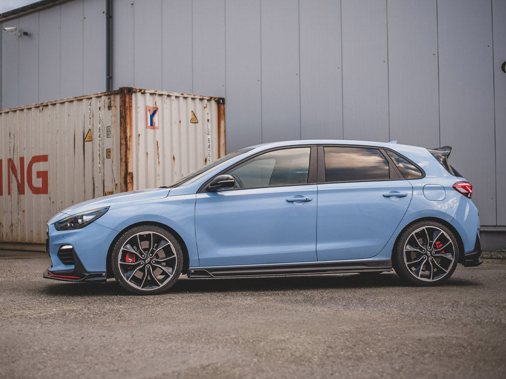 Side Skirts Diffusers V.5 Hyundai I30 N MK3 / MK3 FL Hatchback/ Fastback (2017-) - Wayside Performance 