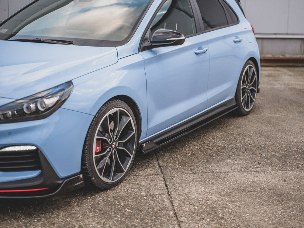 Side Skirts Diffusers V.5 Hyundai I30 N MK3 / MK3 FL Hatchback/ Fastback (2017-) - Wayside Performance 