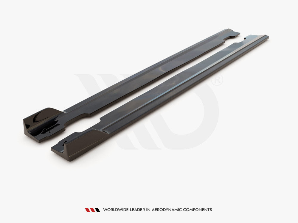 Side Skirts Diffusers V.5 Hyundai I30 N MK3 / MK3 FL Hatchback/ Fastback (2017-) - Wayside Performance 
