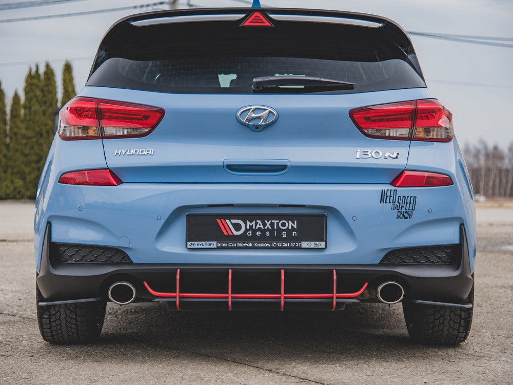 Street PRO Rear Diffuser V.2 Hyundai I30 N Mk3 Hatchback - Wayside Performance 