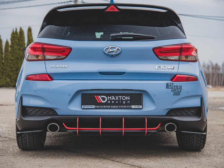 Street PRO Rear Diffuser V.2 Hyundai I30 N Mk3 Hatchback - Wayside Performance 
