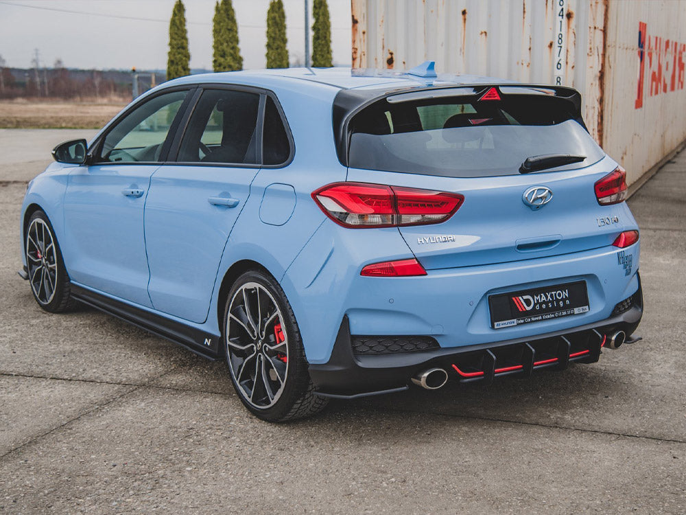Street PRO Rear Diffuser V.2 Hyundai I30 N Mk3 Hatchback - Wayside Performance 