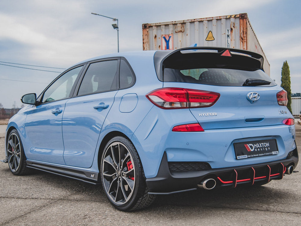 Street PRO Side Skirts Diffusers V.1 Hyundai I30 N Mk3 / Mk3 FL Hatchback / Fastback - Wayside Performance 