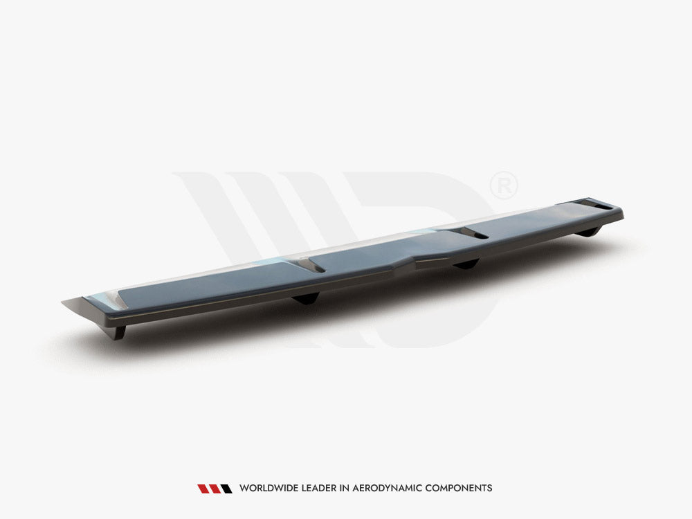 Central Rear Splitter (Vertical Bars) Hyundai I30 Mk3 N Fastback - Wayside Performance 