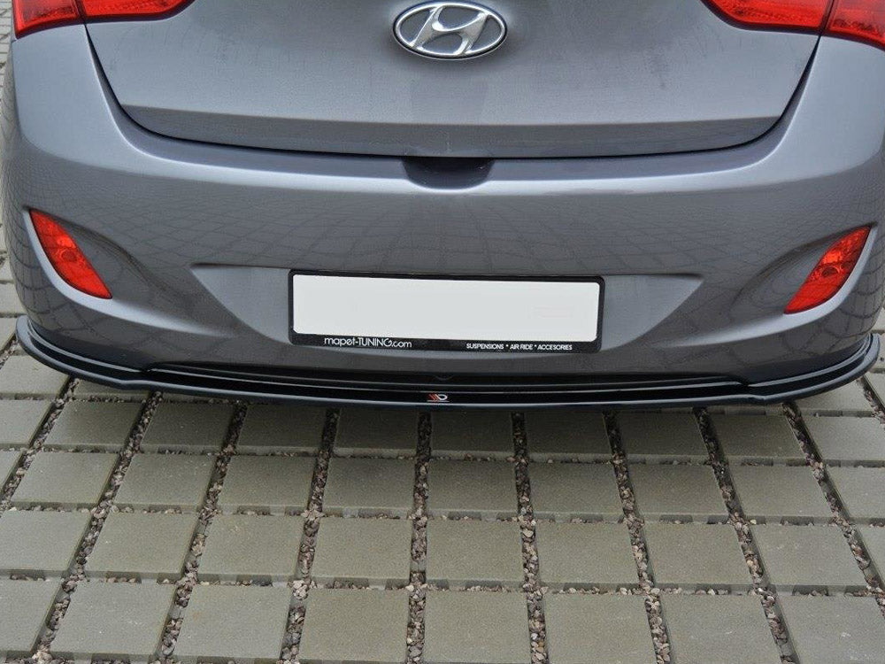 Central Rear Splitter Hyundai I30 Mk2 (2011-2017) - Wayside Performance 