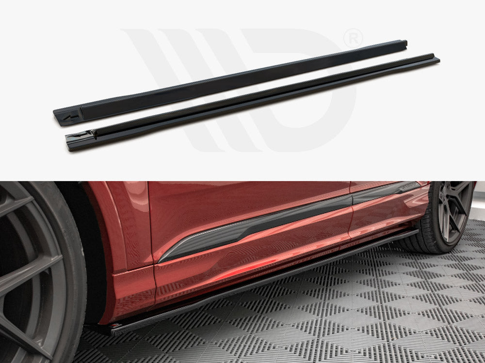 Side Skirts Diffusers Audi SQ7 /Q7 S-line MK2 (4M) Facelift (2019-) - Wayside Performance 
