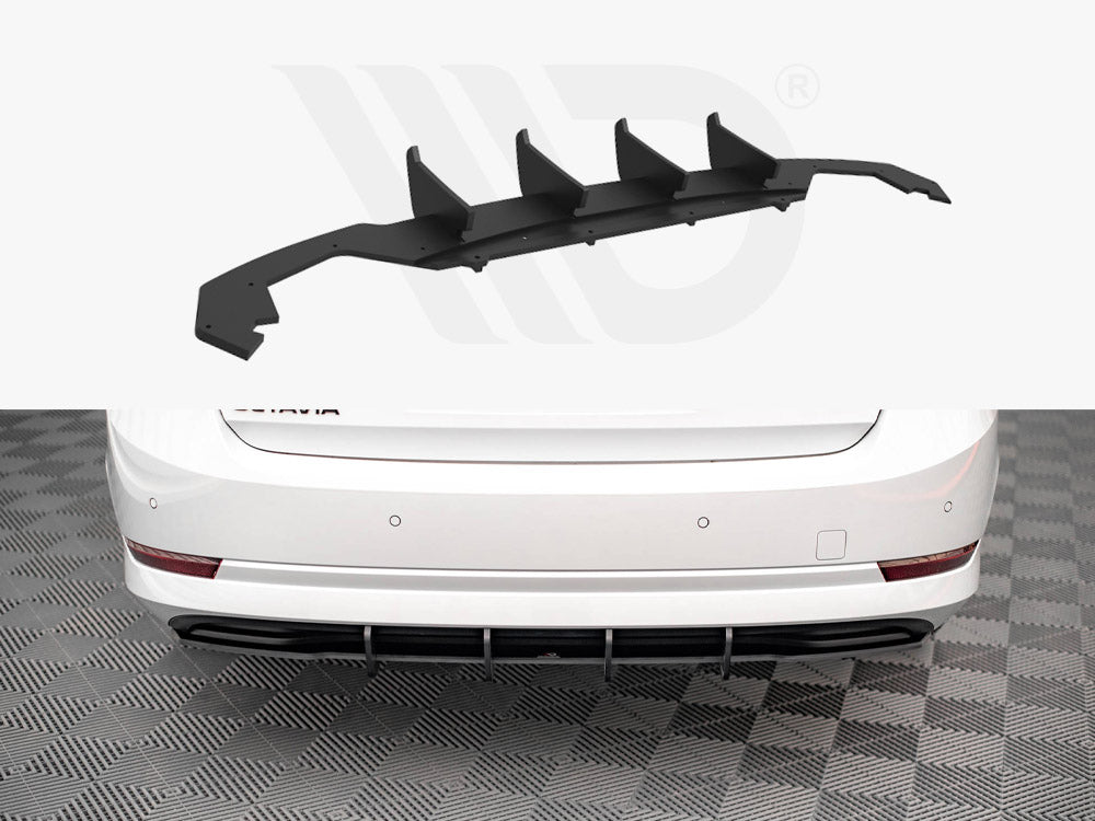 Street PRO Rear Diffuser Skoda Octavia Mk4 - Wayside Performance 