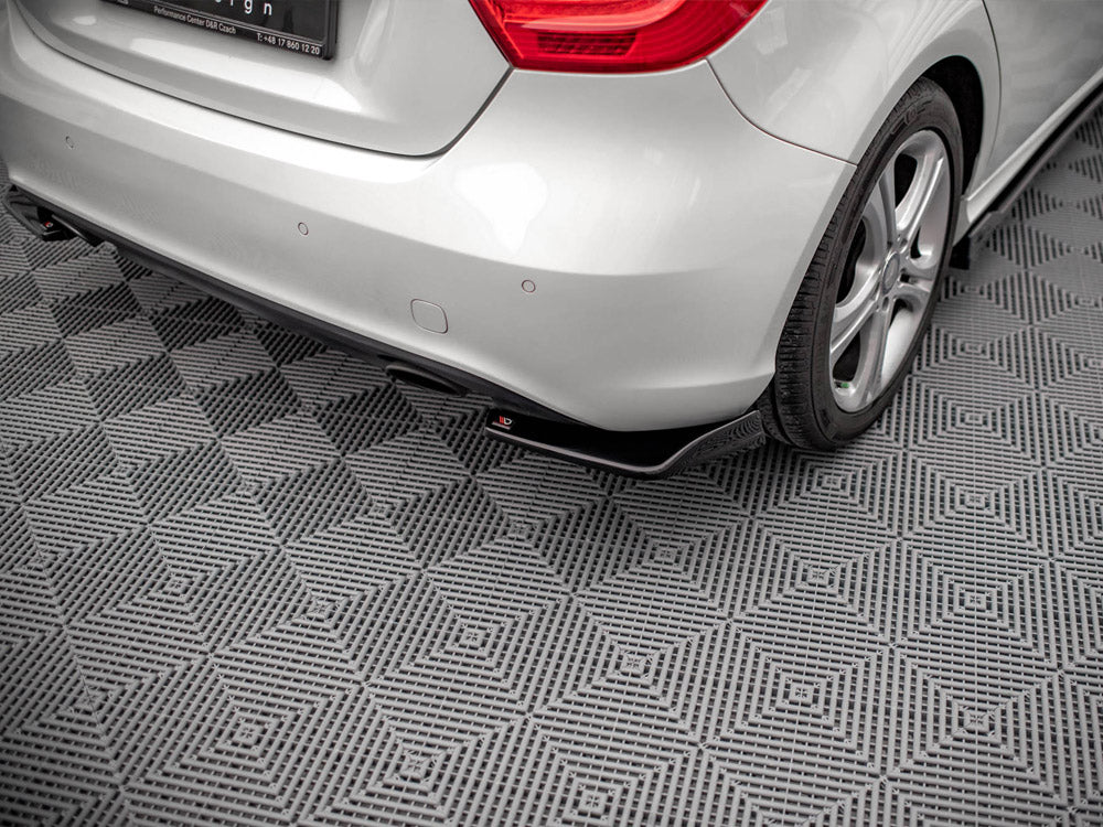 Rear Side Splitters V.1 Mercedes A W176 (2012-2015) - Wayside Performance 