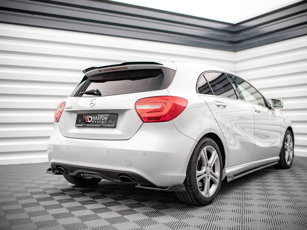 Rear Side Splitters V.1 Mercedes A W176 (2012-2015) - Wayside Performance 