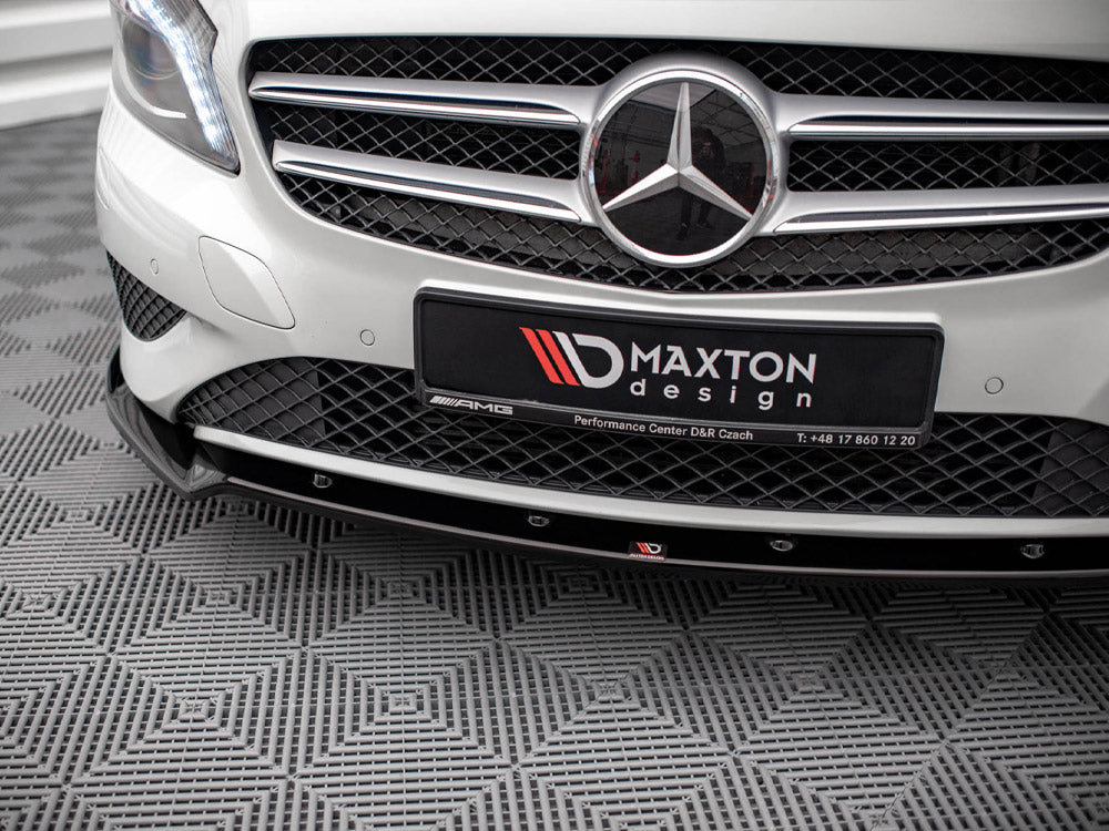 Front Splitter V.2 Mercedes A W176 (2012-2015) - Wayside Performance 