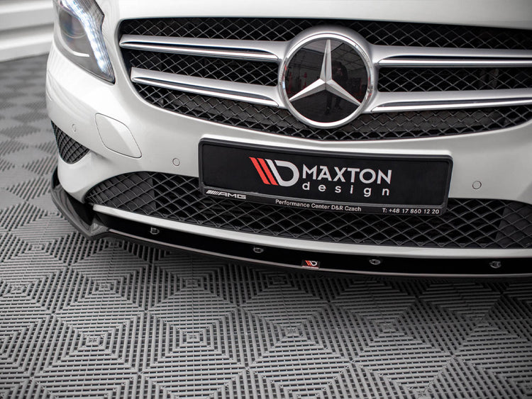Front Splitter V.2 Mercedes A W176 (2012-2015) - Wayside Performance 