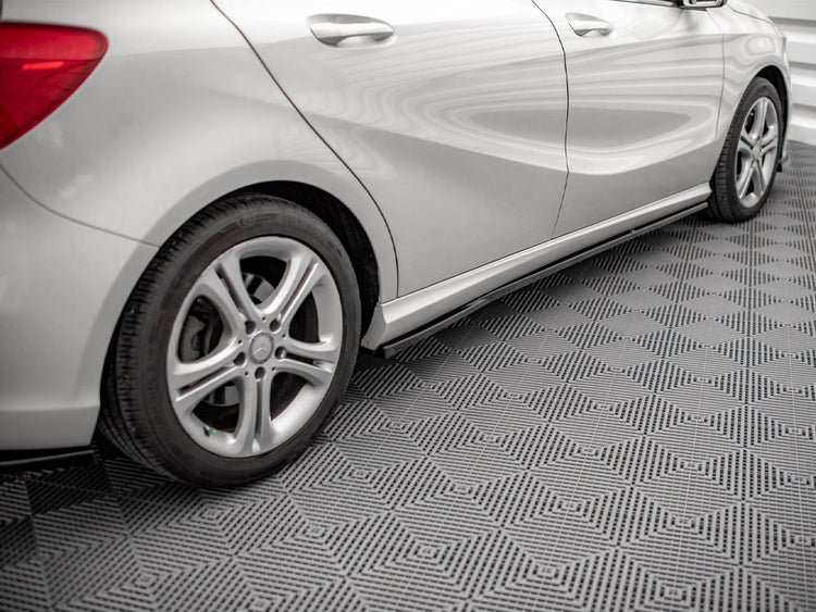 Side Skirts Diffusers V.2 Mercedes A W176 (2012-2015) - Wayside Performance 