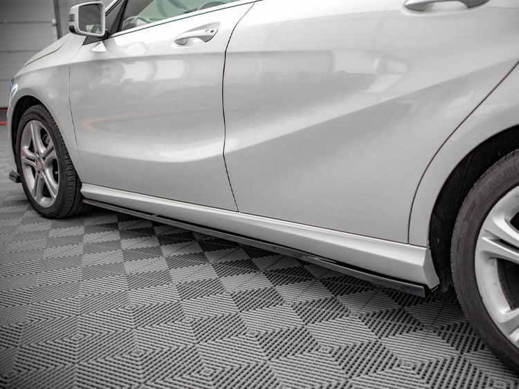 Side Skirts Diffusers V.2 Mercedes A W176 (2012-2015) - Wayside Performance 