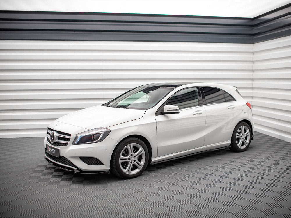 Side Skirts Diffusers V.2 Mercedes A W176 (2012-2015) - Wayside Performance 