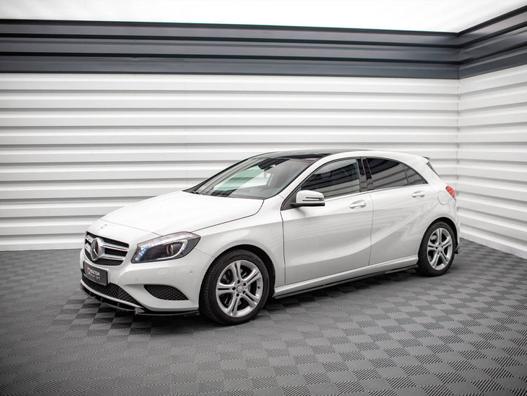 Side Skirts Diffusers V.2 Mercedes A W176 (2012-2015) - Wayside Performance 