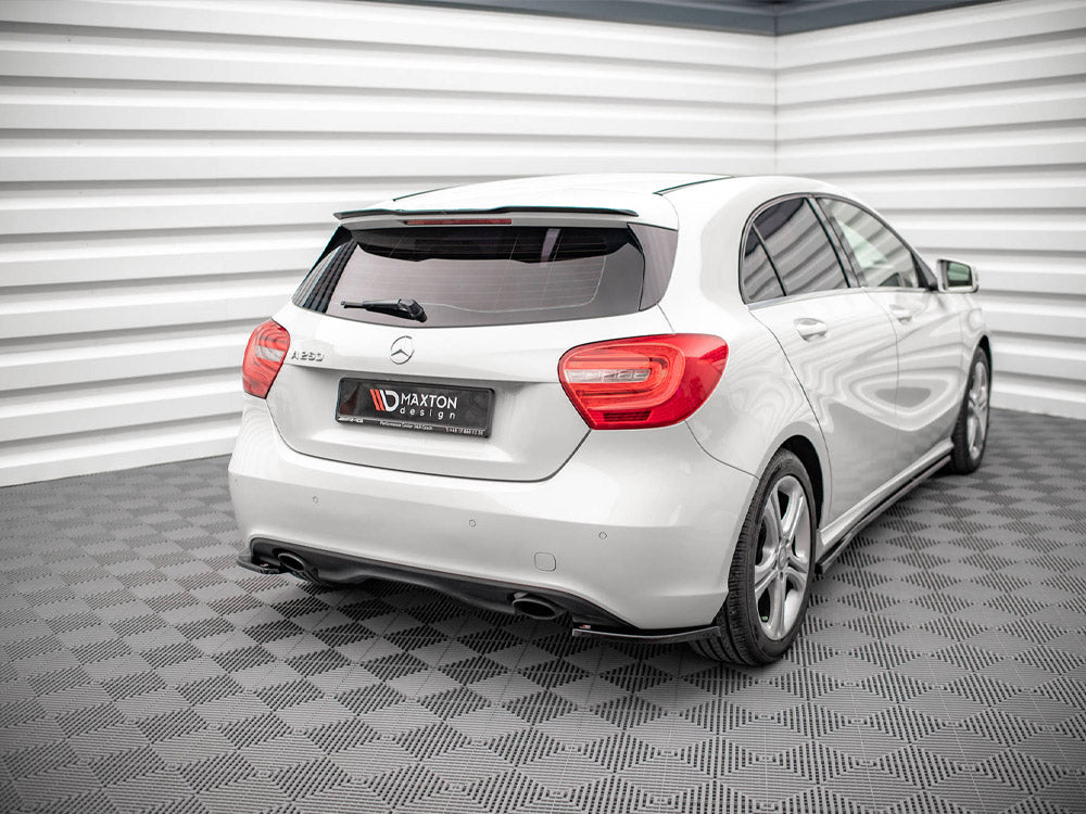 Rear Side Splitters V.2 Mercedes A W176 (2012-2015) - Wayside Performance 