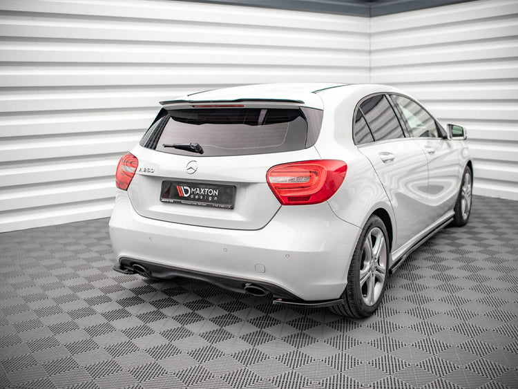 Rear Side Splitters V.2 Mercedes A W176 (2012-2015) - Wayside Performance 