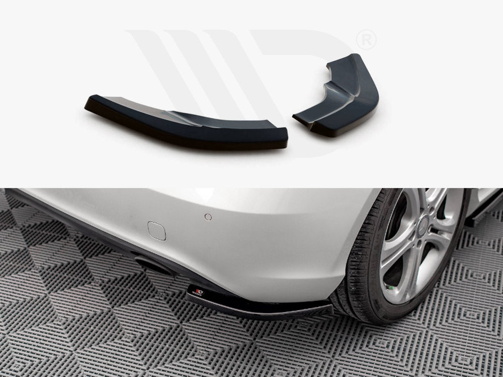 Rear Side Splitters V.2 Mercedes A W176 (2012-2015) - Wayside Performance 