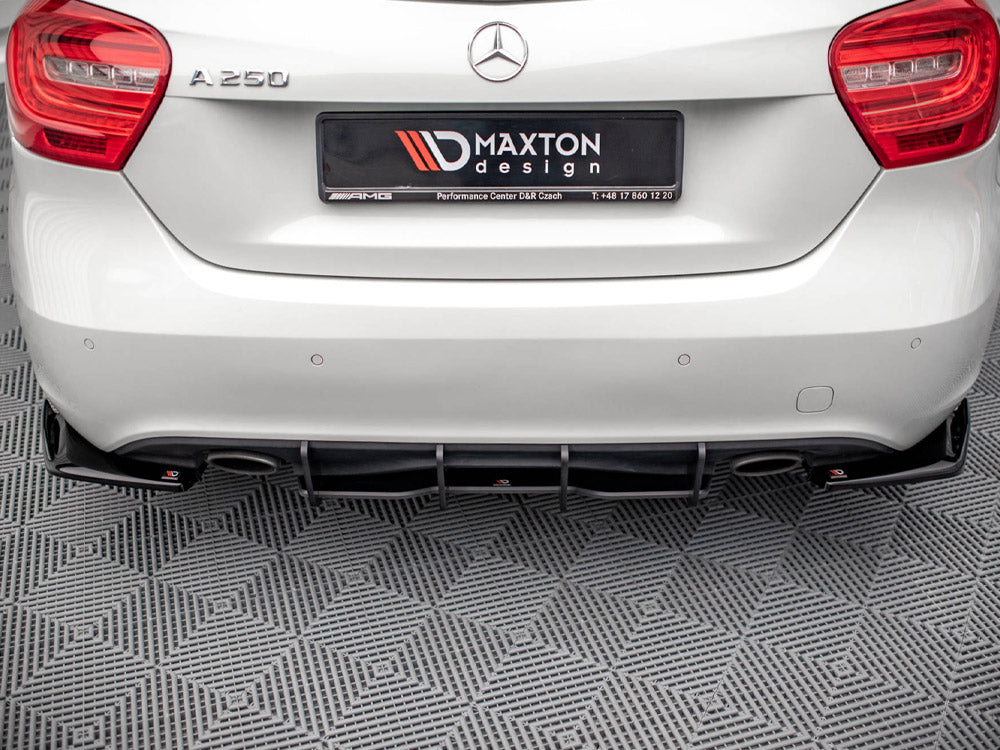 Street PRO Rear Diffuser Mercedes A W176 (2012-2015) - Wayside Performance 