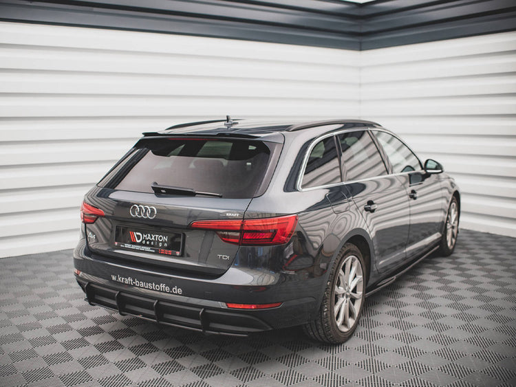 Street PRO Rear Diffuser Audi A4 Avant B9 - Wayside Performance 
