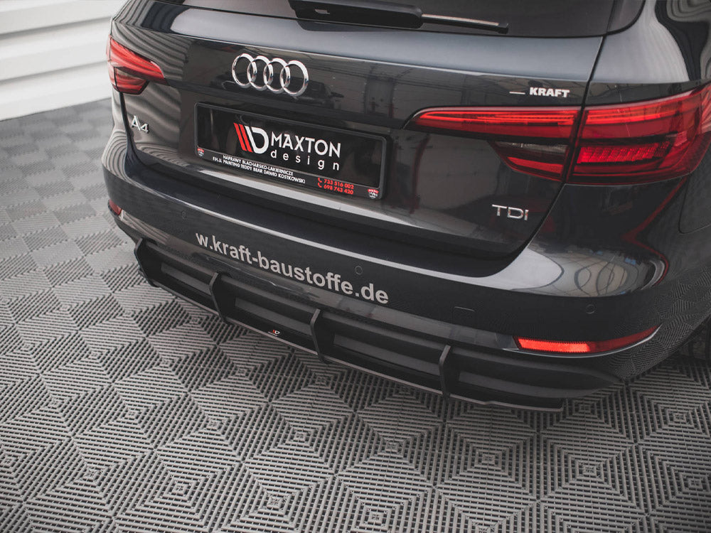Street PRO Rear Diffuser Audi A4 Avant B9 - Wayside Performance 