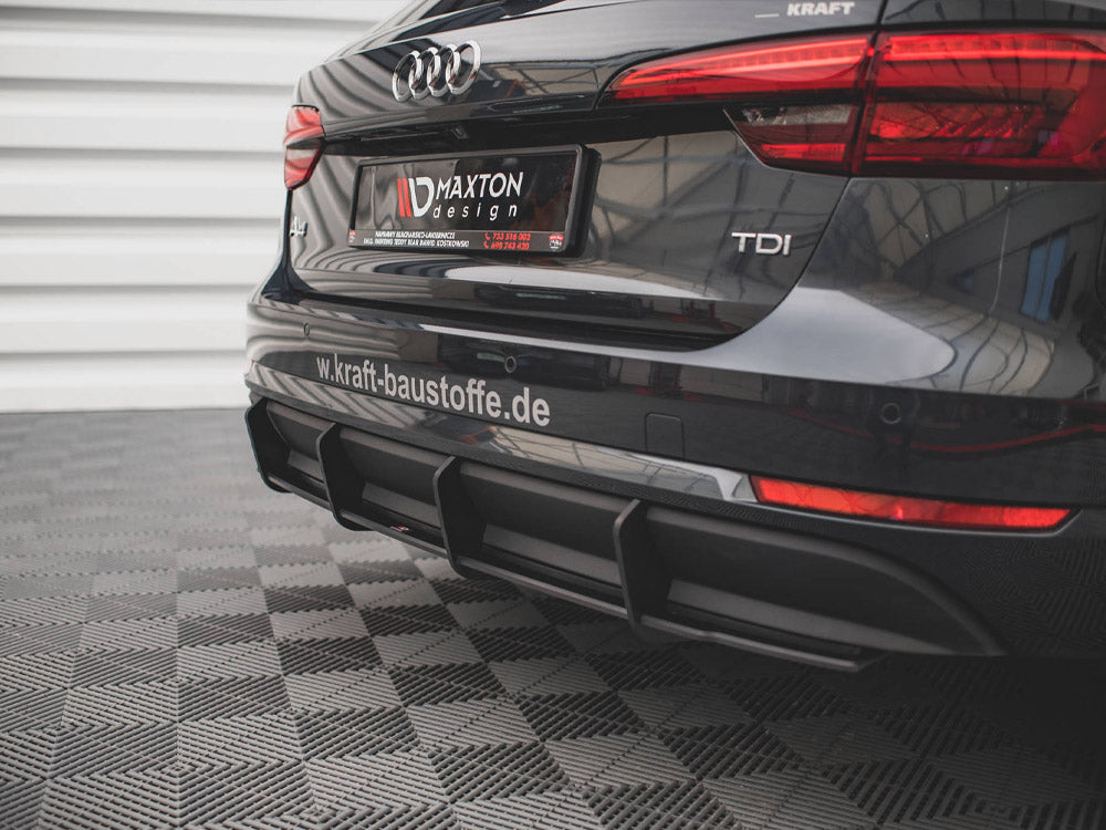 Street PRO Rear Diffuser Audi A4 Avant B9 - Wayside Performance 