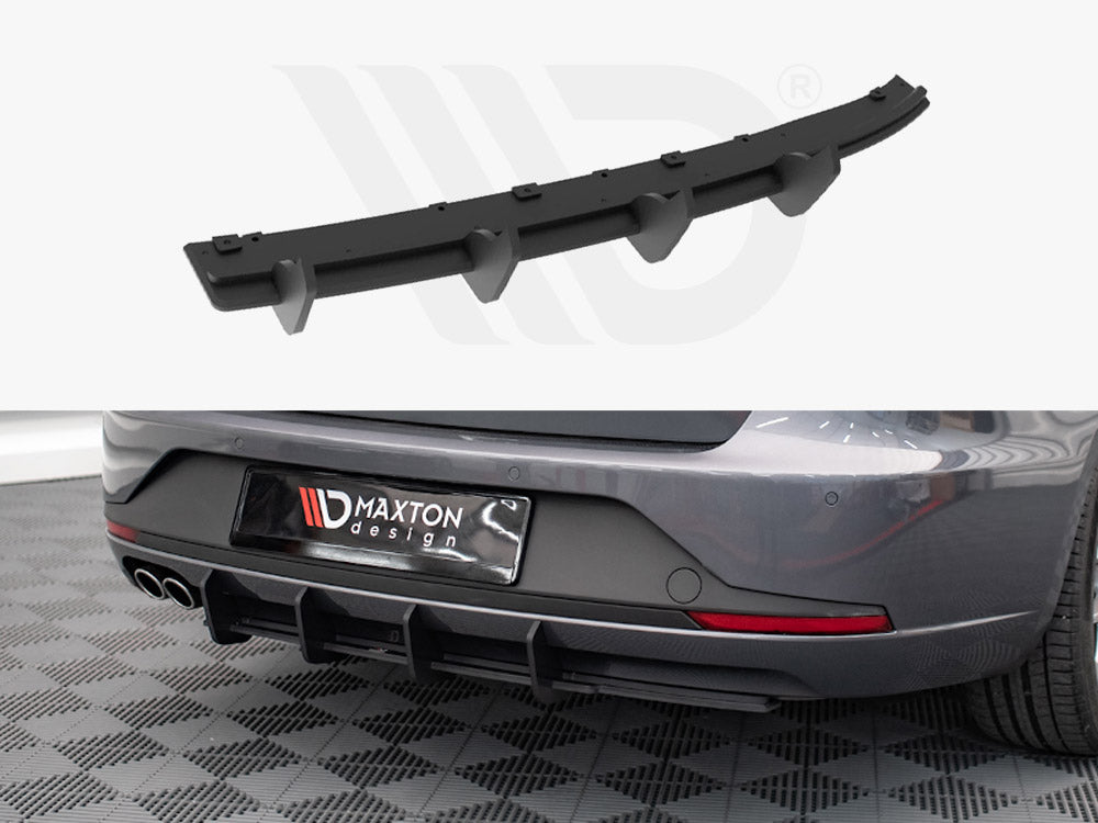 STREET PRO REAR DIFFUSER SEAT LEON FR SPORTSTOURER MK3 (2012-2016) - Wayside Performance 
