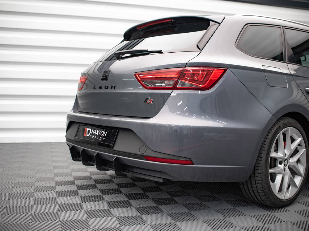 Street Pro Rear Diffuser Seat Leon Fr Sportstourer Mk3 (2012-2016) - Wayside Performance 