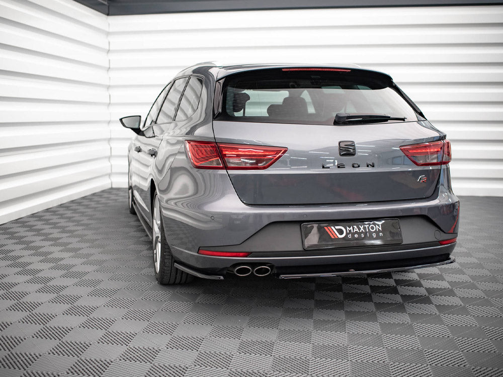 Rear Side Splitters V.1 Seat Leon Fr Sportstourer Mk3 (2012-2016) - Wayside Performance 