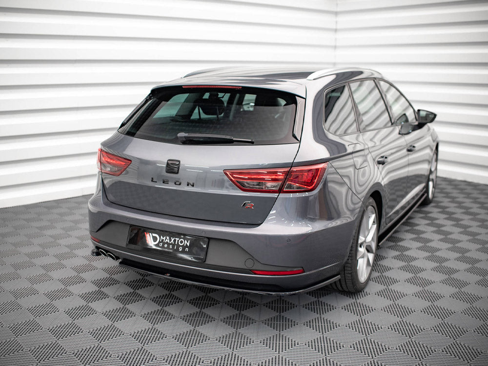 Rear Side Splitters V.1 Seat Leon Fr Sportstourer Mk3 (2012-2016) - Wayside Performance 