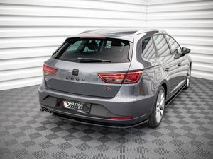 Rear Side Splitters V.1 Seat Leon Fr Sportstourer Mk3 (2012-2016) - Wayside Performance 