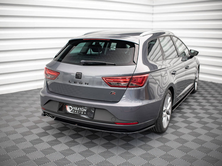 Rear Side Splitters V.1 Seat Leon Fr Sportstourer Mk3 (2012-2016) - Wayside Performance 
