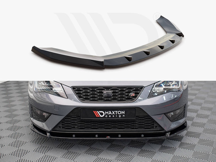 Front Splitter V.1 Seat Leon Fr / Cupra Mk3 (2012-2016) - Wayside Performance 