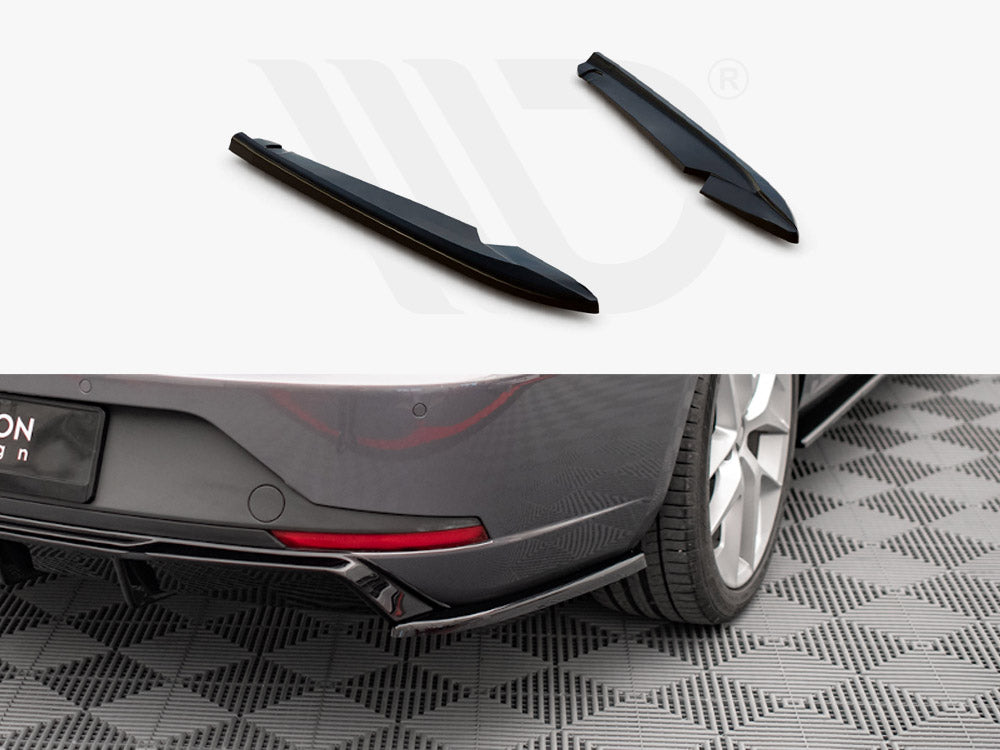 Rear Side Splitters V.2 Seat Leon Fr Sportstourer Mk3 (2012-2016) - Wayside Performance 