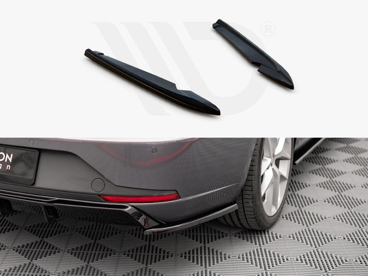 Rear Side Splitters V.2 Seat Leon Fr Sportstourer Mk3 (2012-2016) - Wayside Performance 